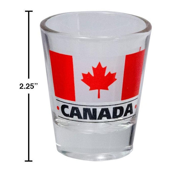Canada Flag Shot Glass
