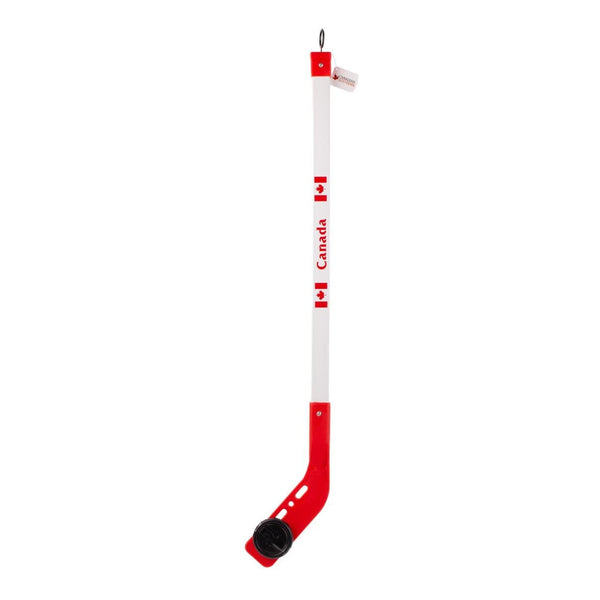 Canada Hockey Stick With Puck