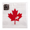 Canada Maple Leaf with Moose 2Ply Luncheon Napkins, 20 Count