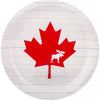 Canada Maple Leaf with Moose 9" Paper Dinner Plates, 8 Count