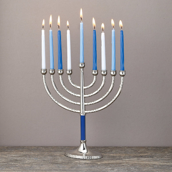 Candles - Hanukkah, Blue/White, 44/color Box