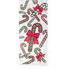 20 Candy Cane Cellophane Bags