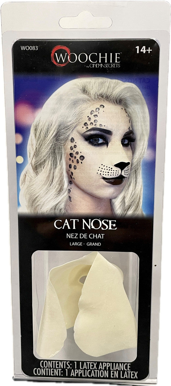 Woochie Cat Nose Latex Appliance, Size Large
