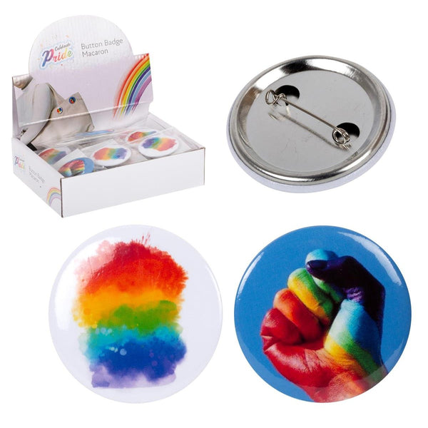 Celebrate Pride Badge, 1.7"