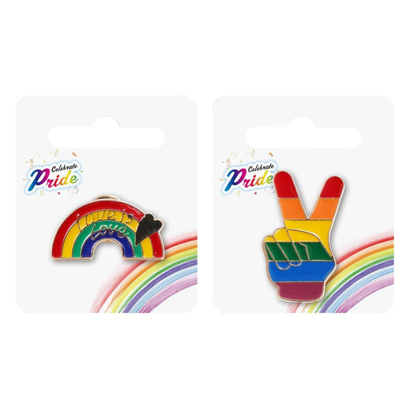 Celebrate Pride Rainbow Pin