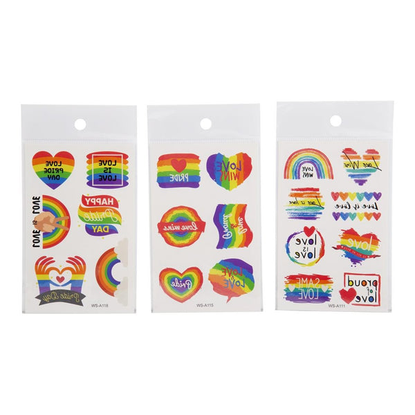 Celebrate Pride Tattoo Stickers