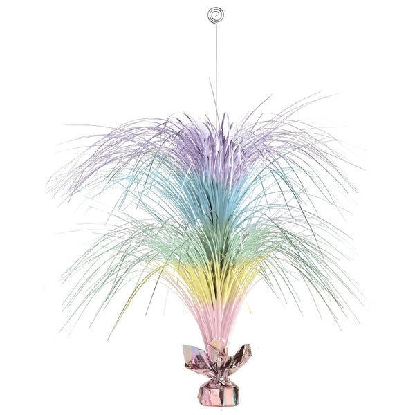Centerpiece - Pastal, Large, Foil Spray, 28"