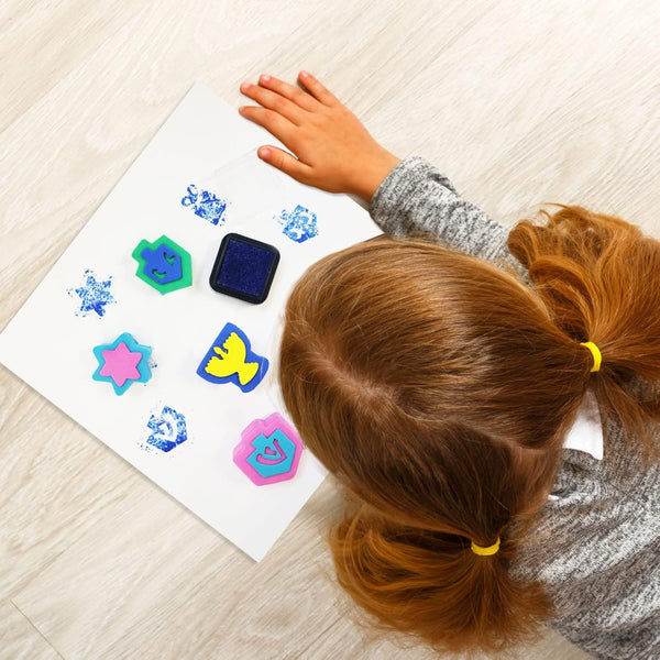 Chanukah Stamp Set in Carrying Case