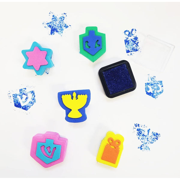 Chanukah Stamp Set in Carrying Case