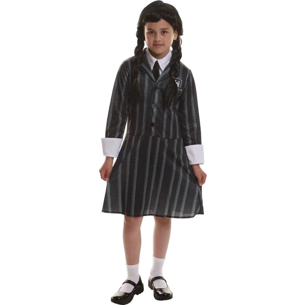 Child Gothic School Girl Wig