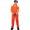 Child Got Busted Prisoner Convict Halloween Costume Kids Jailbird Outfit