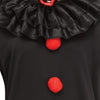 Child Scary Chrome Clown Halloween Costume