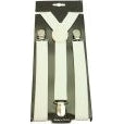 Child White Suspenders