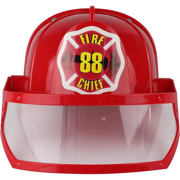 Child's Red Firefighter Hat