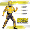 Children's Bumblebee Muscles Halloween Costume, Size Large 10-12