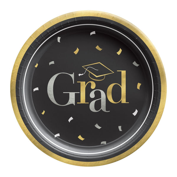 Class Dismissed Round 7" Plates