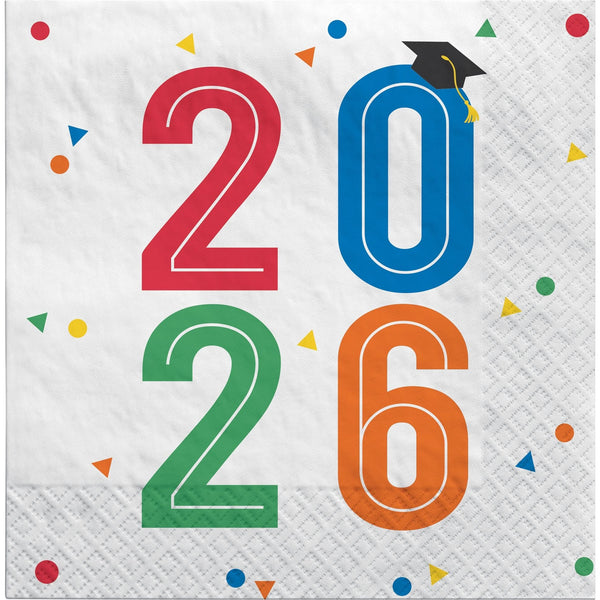 Colorful Future 2026 Luncheon Napkins