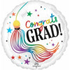 Colourful Congrats Grad 18" Foil Balloon