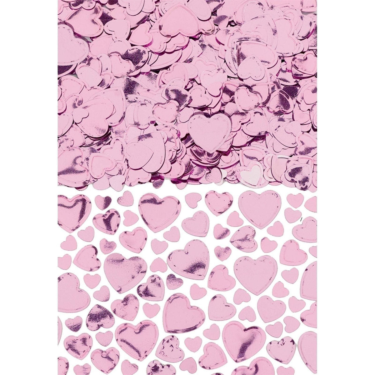 Confetti - Hearts Light Pink
