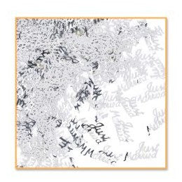 Confetti - Silver, Just Married