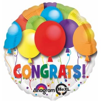 Congrats 18" Foil Balloon