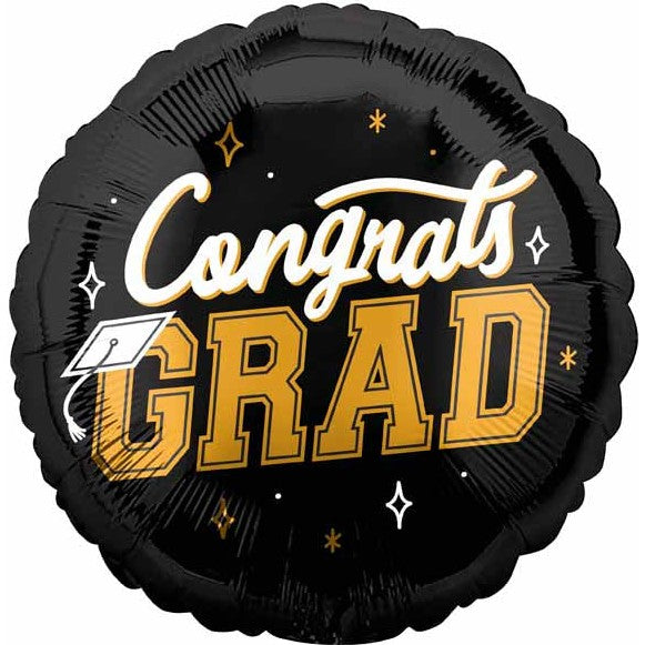 Congrats Grad 18" Foil Balloon