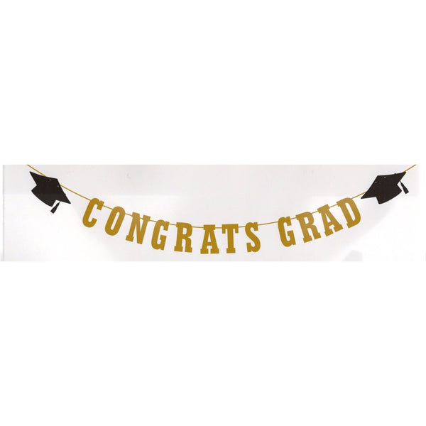 Congrats Grad Sparkle Banner 11'
