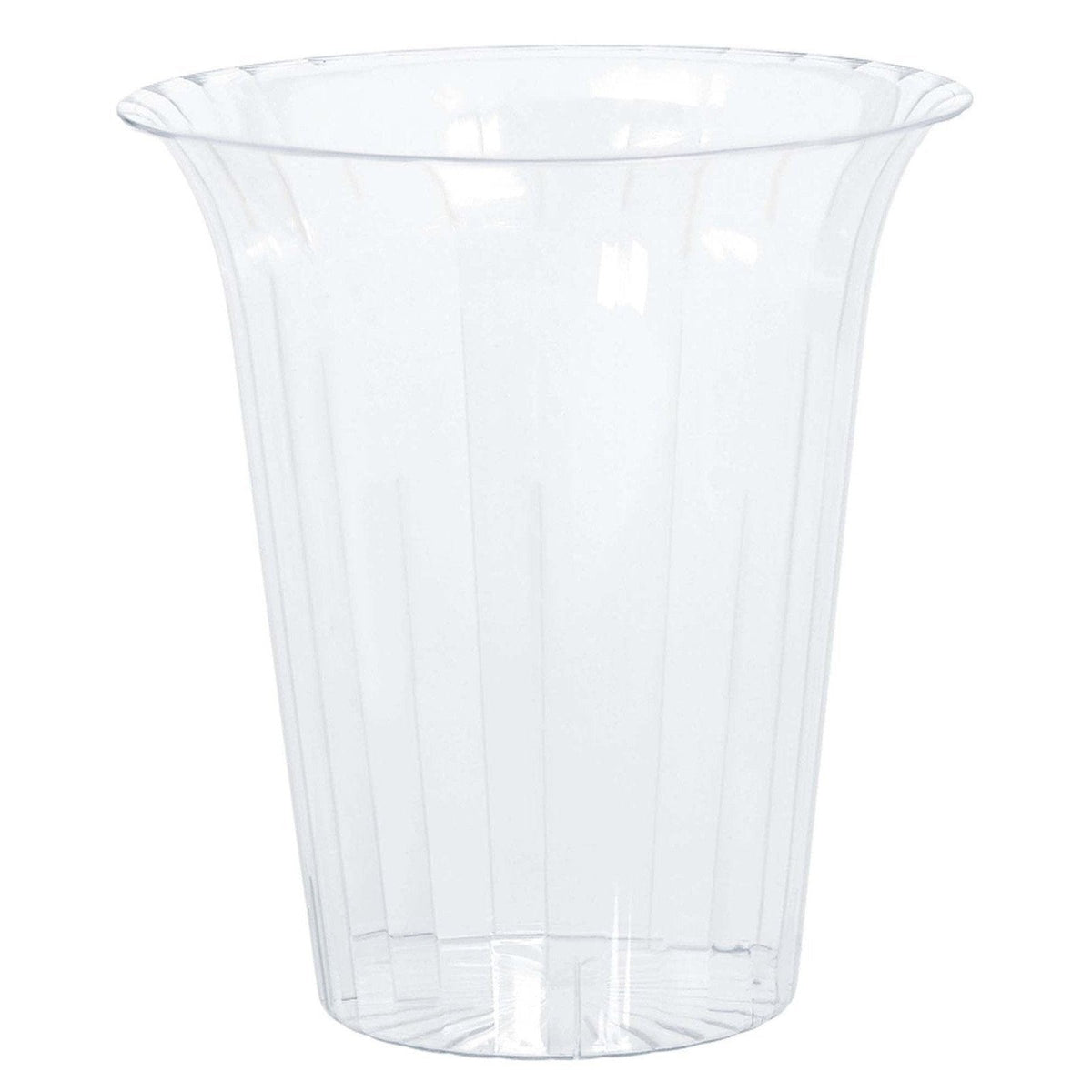 Container - Cylinder Flare Md Clear