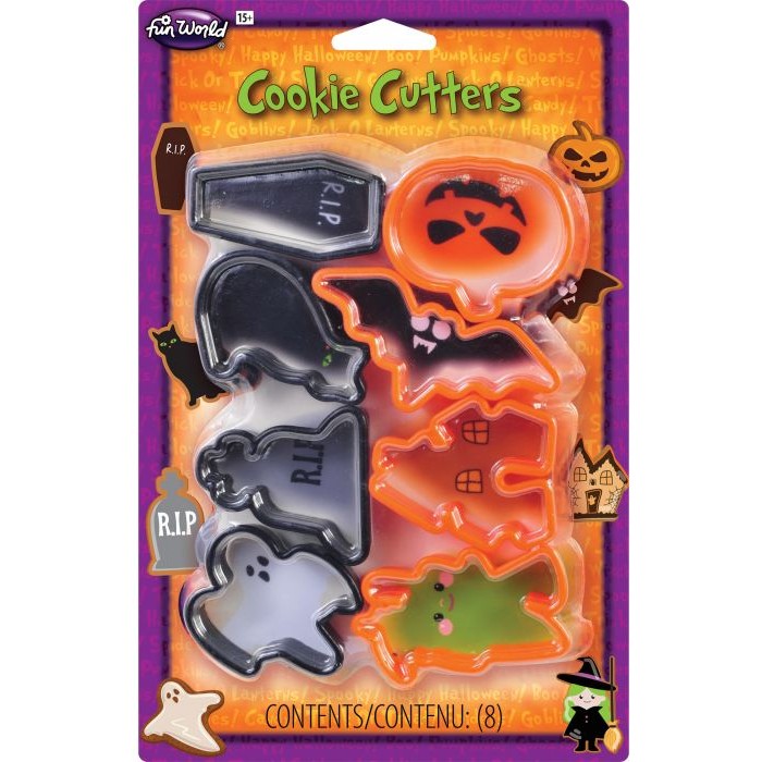 Creepy Cookie Cutters – 8-Piece Set
