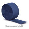 Crepe Streamer 81" Navy