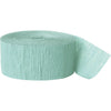 Streamer - Mint, Crepe Paper, 81 Ft