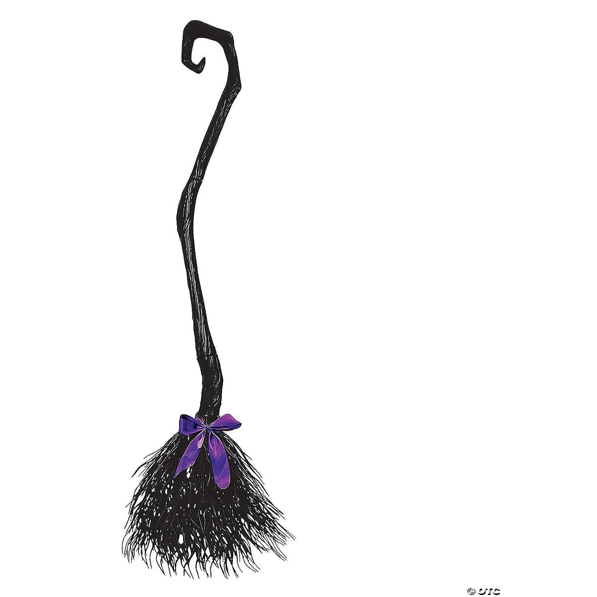 Crooked Black Witch Broom