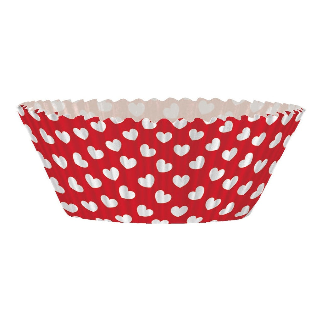Cupcake Kit - Heart Picks and Cups, Valentine's Day, 24 Count