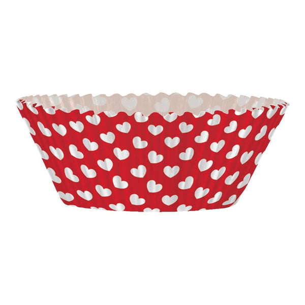 Cupcake Kit - Heart Picks and Cups, Valentine's Day, 24 Count