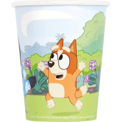 Cups - Bluey, 9oz., 8 Count