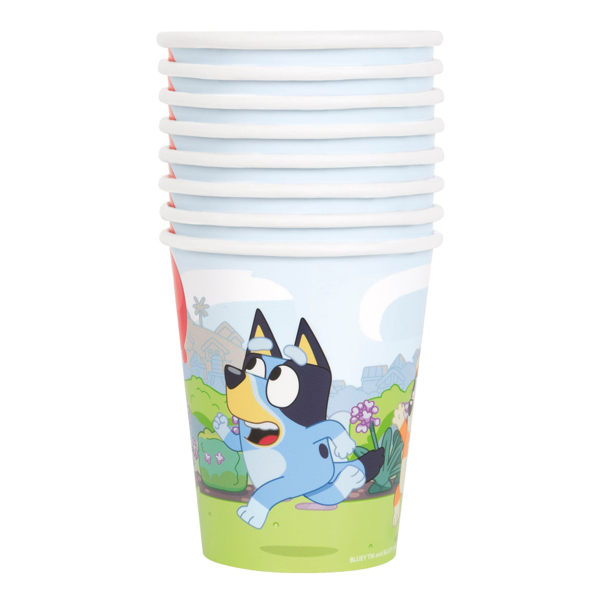 Cups - Bluey, 9oz., 8 Count