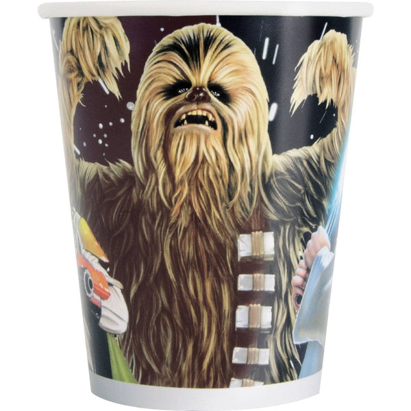 Cups - Paper, Star Wars Classic, 9oz., 8 Count
