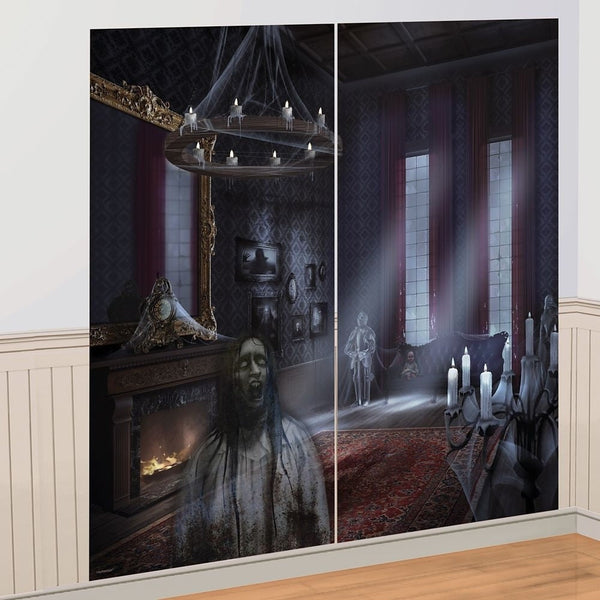 Dark Manor Scene Setter Wall Decorating Kit