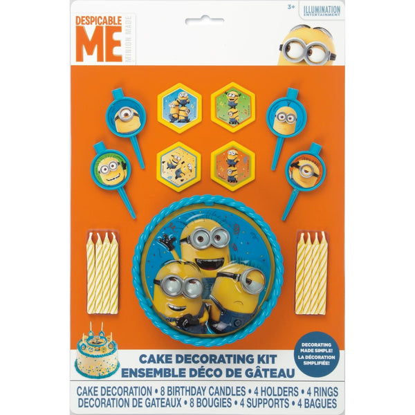 Decoration Kit - Cake, Despicable Me, 17 Piece