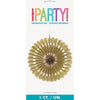 Decorative Fan – 16" – Gold