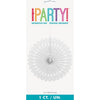 Decorative Fan – 16" – White