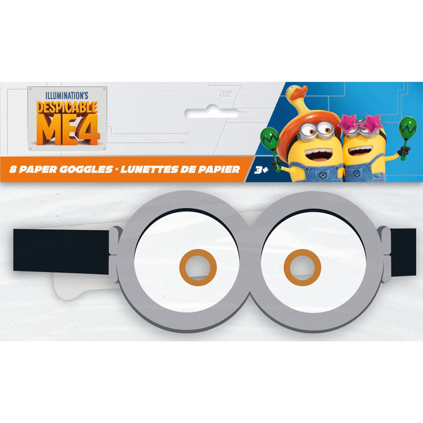 Despicable Me 2 Paper Goggles Pack of 8