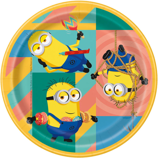 Despicable Me 7" Plates