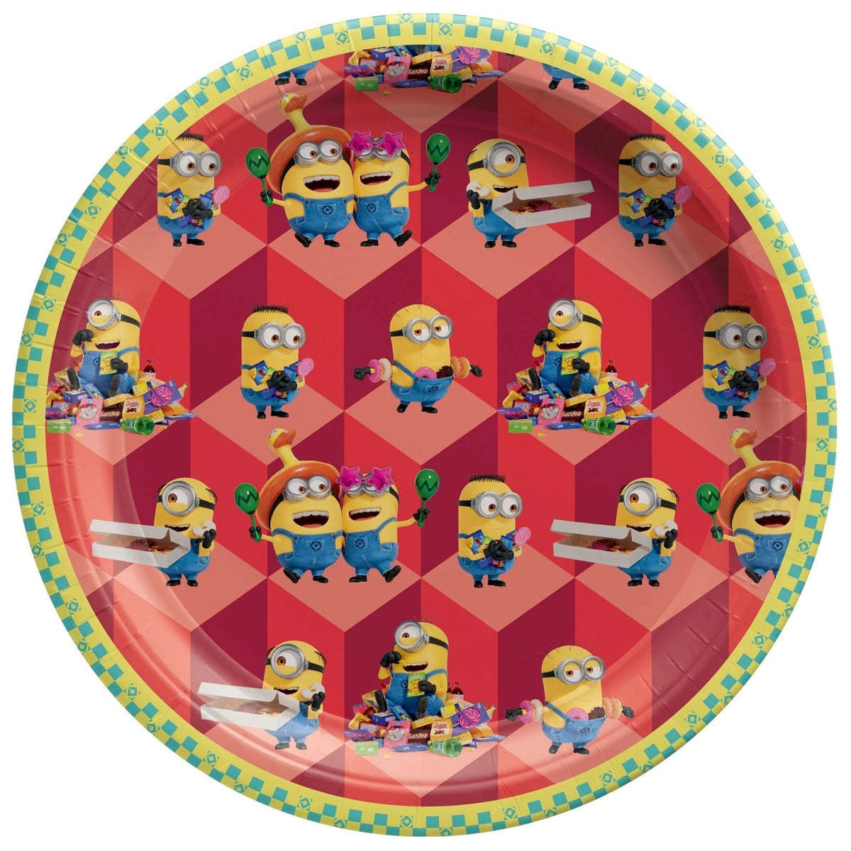 Despicable Me 7" Round Plates