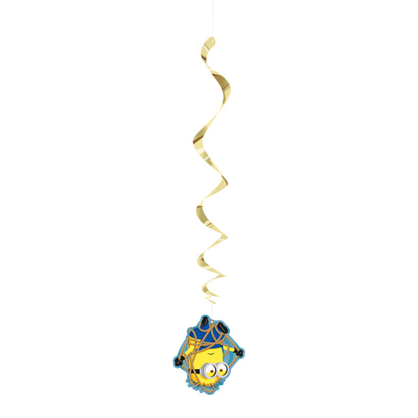 Despicable Me Hanging Swirl Decorations