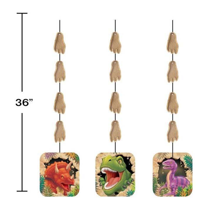 Dino Blast Hanging Cutouts