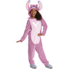 Disney Lilo & Stitch Angel Costume for Kids, Official Lilo and Stitch Hooded Jumpsuit Outfit, Child Size XL 14-16