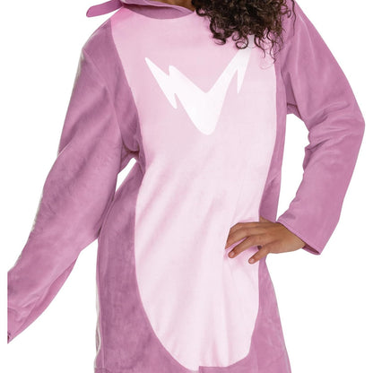 Disney Lilo & Stitch Angel Costume for Kids, Official Lilo and Stitch Hooded Jumpsuit Outfit, Child Size XL 14-16
