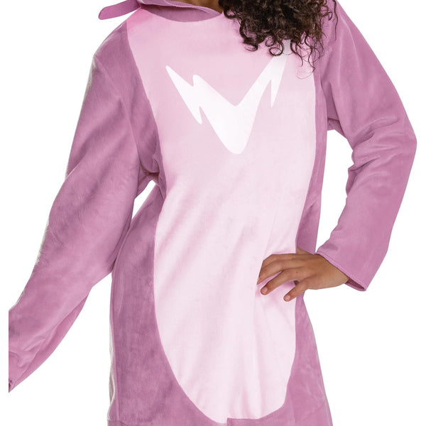 Disney Lilo & Stitch Angel Costume for Kids, Official Lilo and Stitch Hooded Jumpsuit Outfit, Child Size XL 14-16