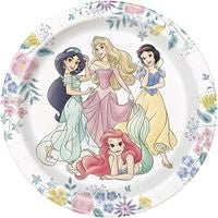 Disney Princess 7" Dessert Plates, 8 Count